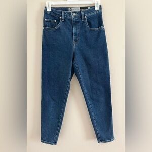 Levi’s Silver Tab Dark Wash High Rise‎ Mom Jeans